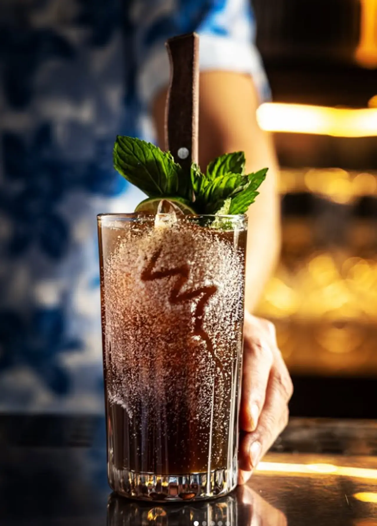 Mint Batanga, destacado de Bebidas
